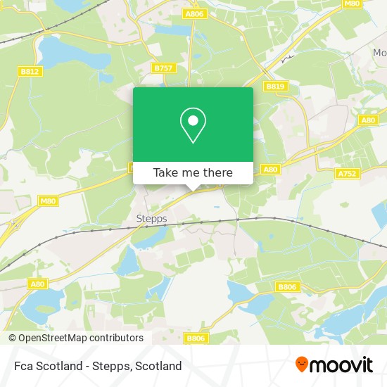 Fca Scotland - Stepps map