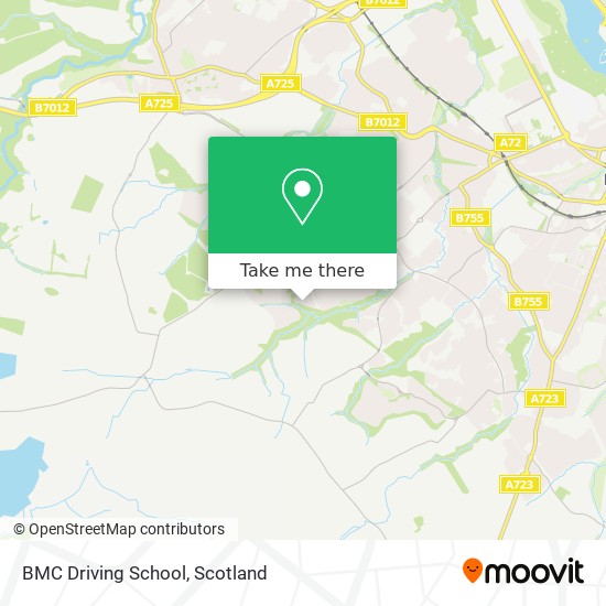 BMC Driving School map