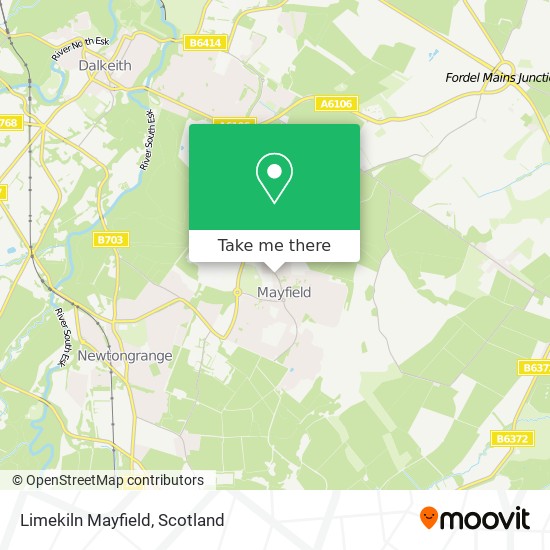 Limekiln Mayfield map