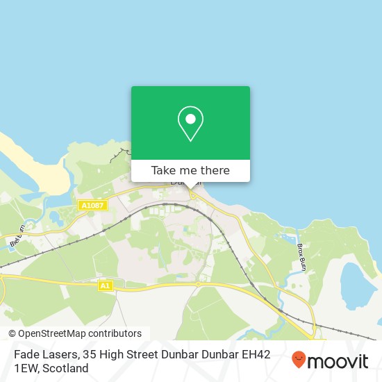Fade Lasers, 35 High Street Dunbar Dunbar EH42 1EW map