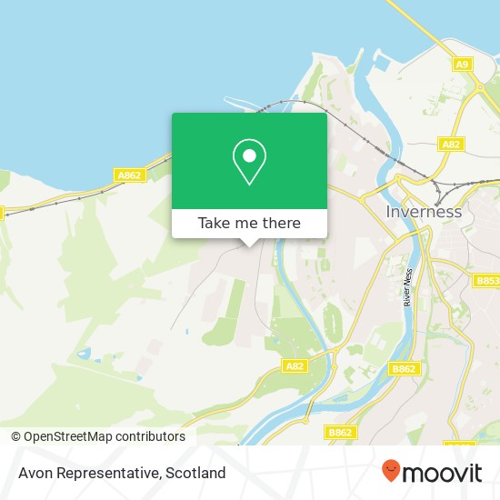 Avon Representative map