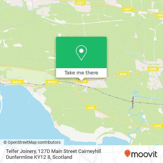 Telfer Joinery, 127D Main Street Cairneyhill Dunfermline KY12 8 map
