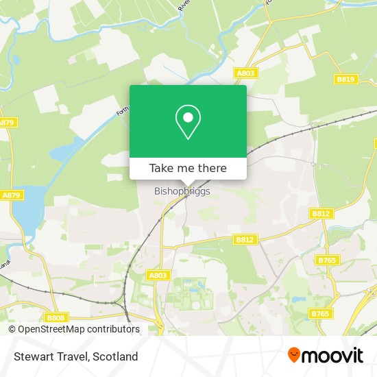Stewart Travel map