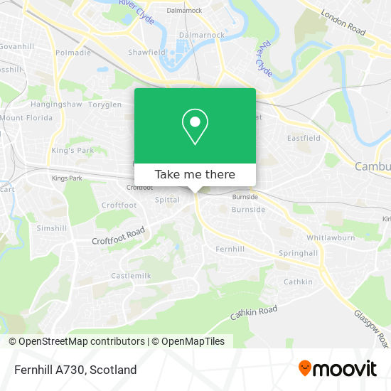 Fernhill A730 map