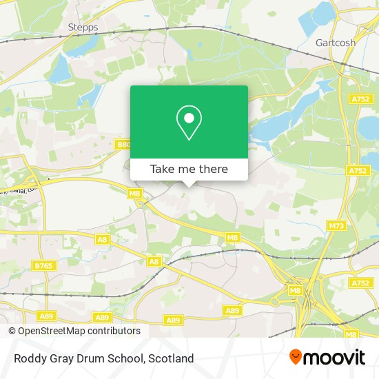 Roddy Gray Drum School map