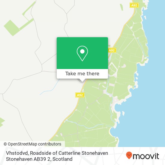 Vhstodvd, Roadside of Catterline Stonehaven Stonehaven AB39 2 map