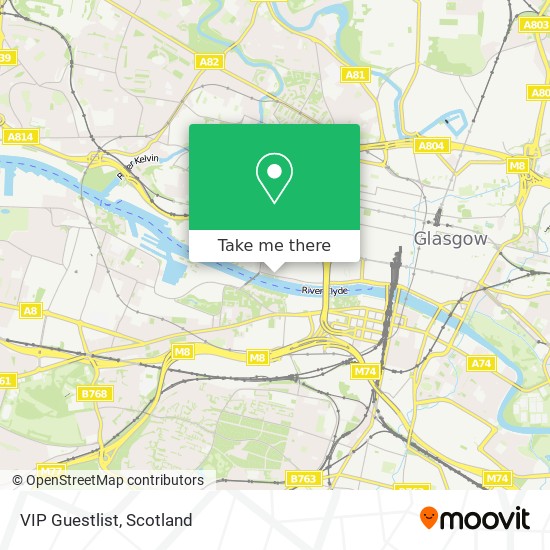 VIP Guestlist map