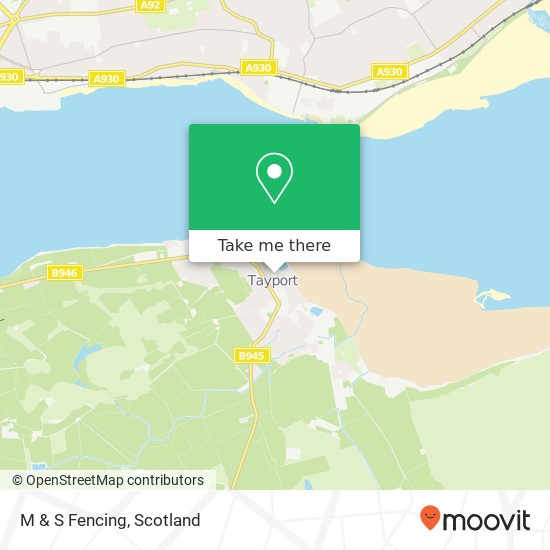 M & S Fencing map