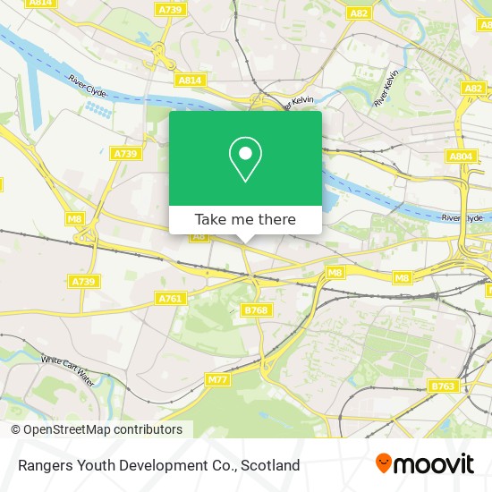 Rangers Youth Development Co. map