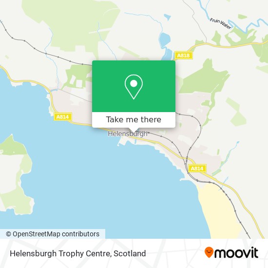 Helensburgh Trophy Centre map