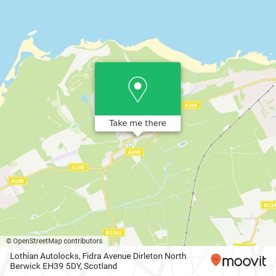 Lothian Autolocks, Fidra Avenue Dirleton North Berwick EH39 5DY map
