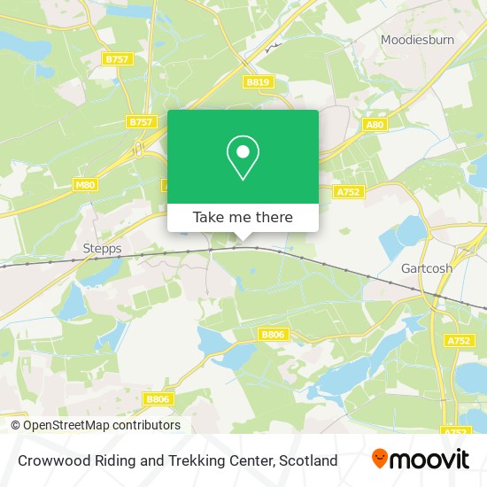 Crowwood Riding and Trekking Center map