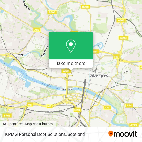 KPMG Personal Debt Solutions map
