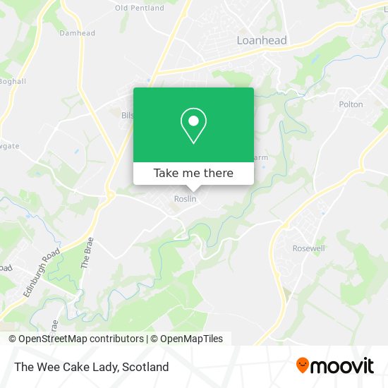 The Wee Cake Lady map