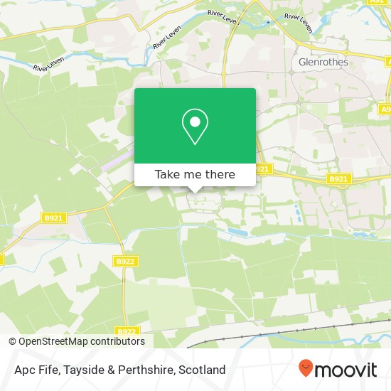 Apc Fife, Tayside & Perthshire map