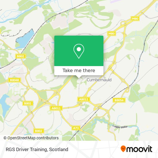 RGS Driver Training map