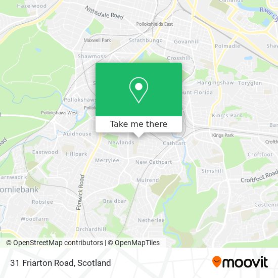 31 Friarton Road map