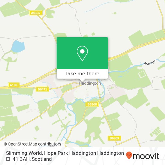 Slimming World, Hope Park Haddington Haddington EH41 3AH map