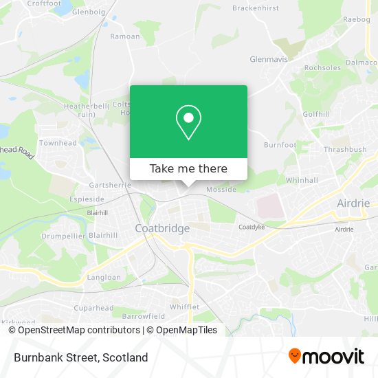 Burnbank Street map