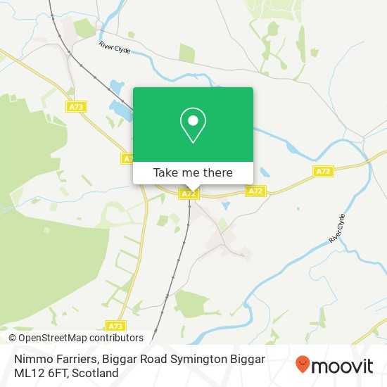 Nimmo Farriers, Biggar Road Symington Biggar ML12 6FT map