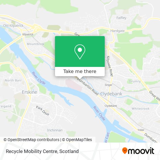 Recycle Mobility Centre map