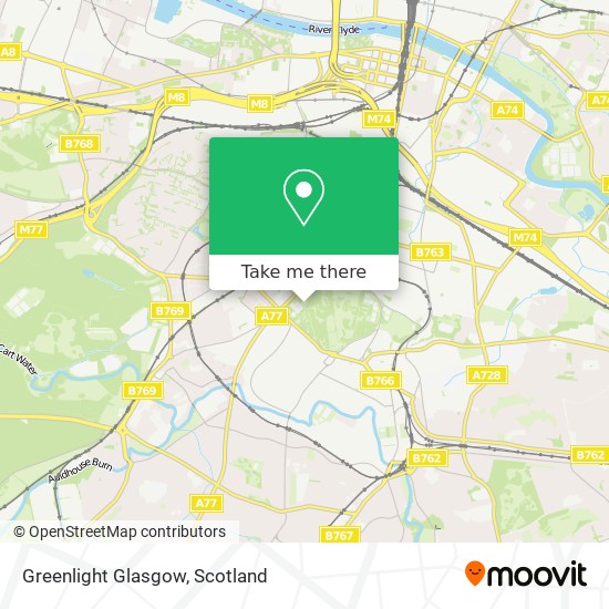 Greenlight Glasgow map