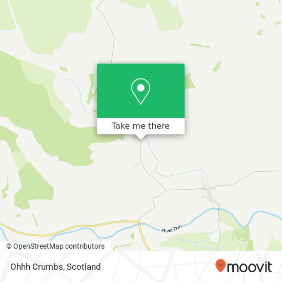 Ohhh Crumbs, Suie Road Tullynessle Alford AB33 8 map