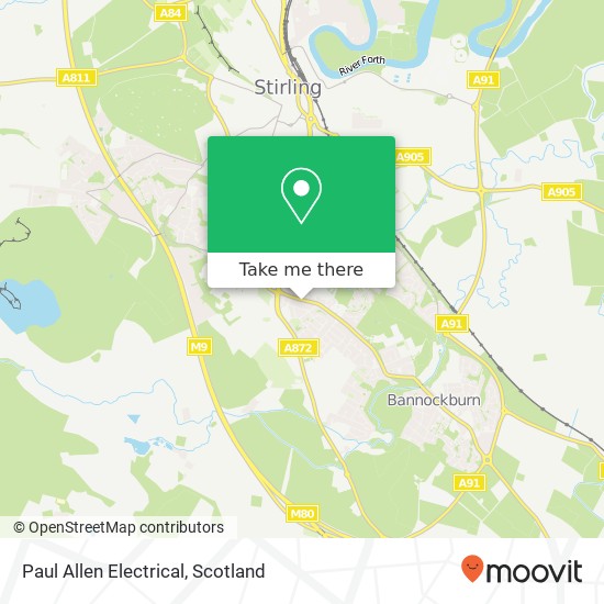 Paul Allen Electrical map