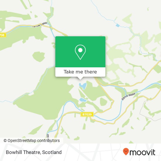 Bowhill Theatre map