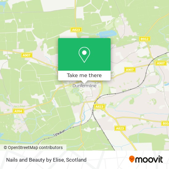 Nails and Beauty by Elise map
