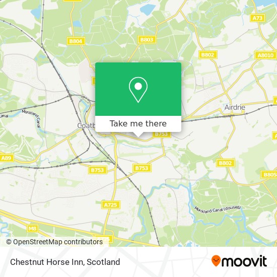 Chestnut Horse Inn map