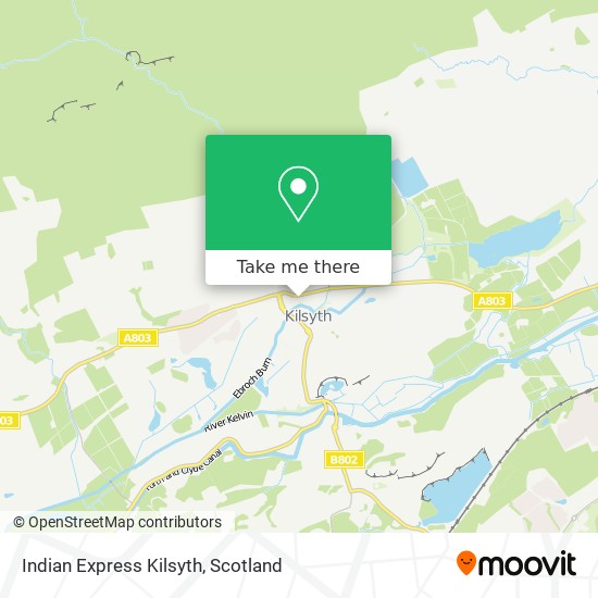 Indian Express Kilsyth map