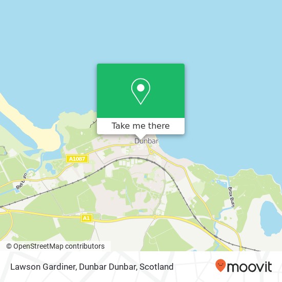 Lawson Gardiner, Dunbar Dunbar map