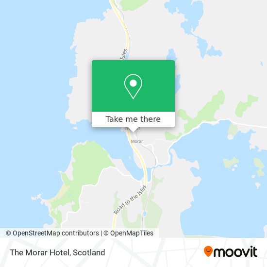 The Morar Hotel map