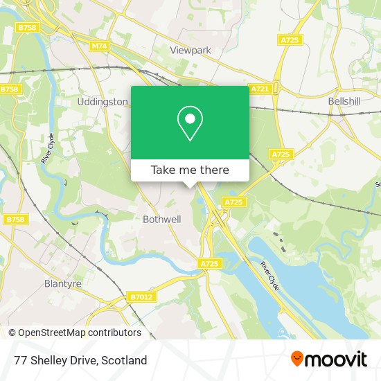 77 Shelley Drive map