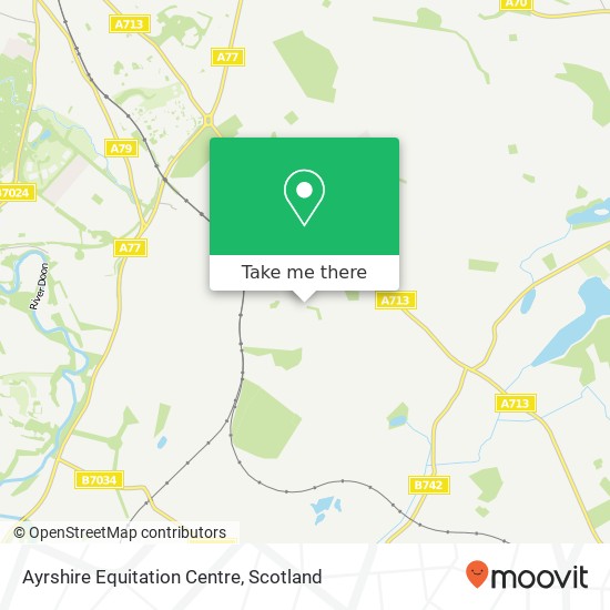 Ayrshire Equitation Centre map
