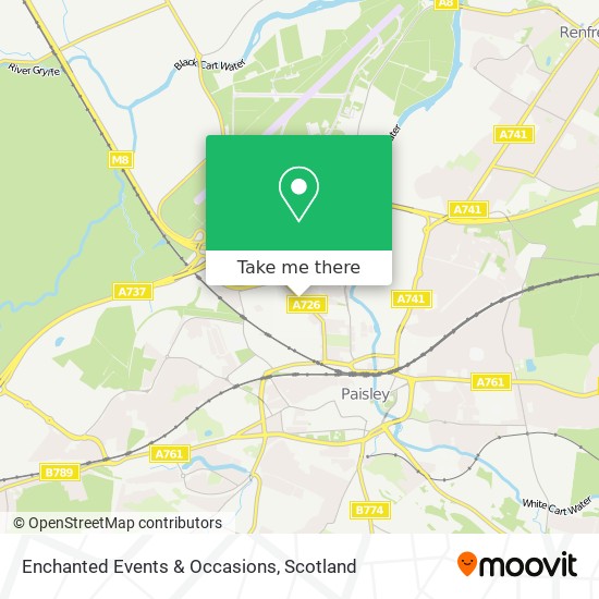 Enchanted Events & Occasions map