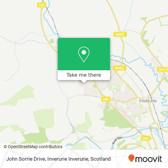 John Sorrie Drive, Inverurie Inverurie map