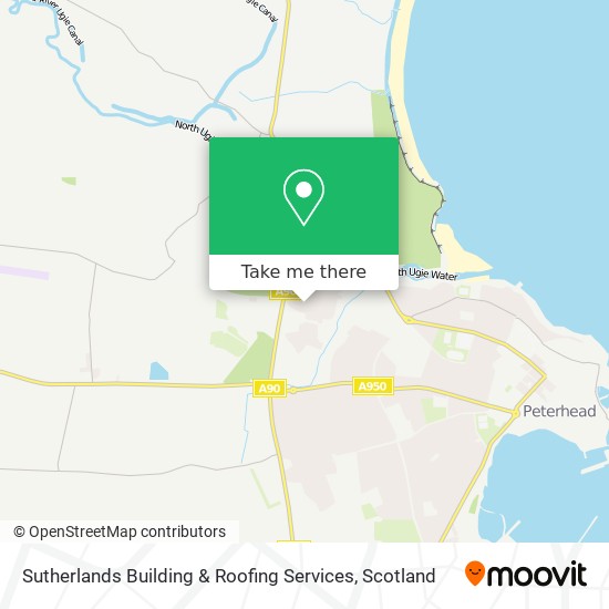 Sutherlands Building & Roofing Services map