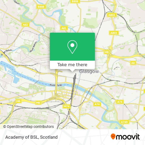 Academy of BSL map