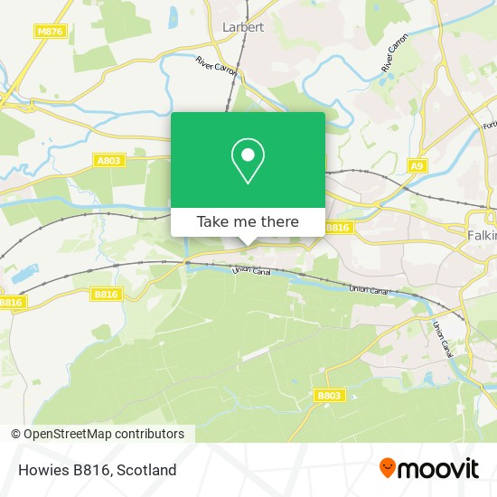 Howies B816 map