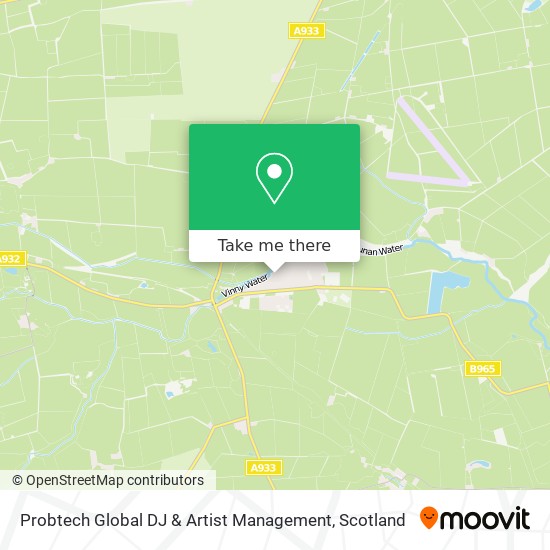 Probtech Global DJ & Artist Management map