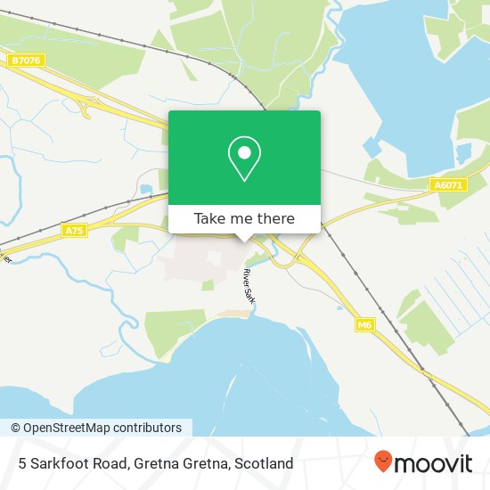 5 Sarkfoot Road, Gretna Gretna map