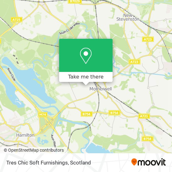 Tres Chic Soft Furnishings map