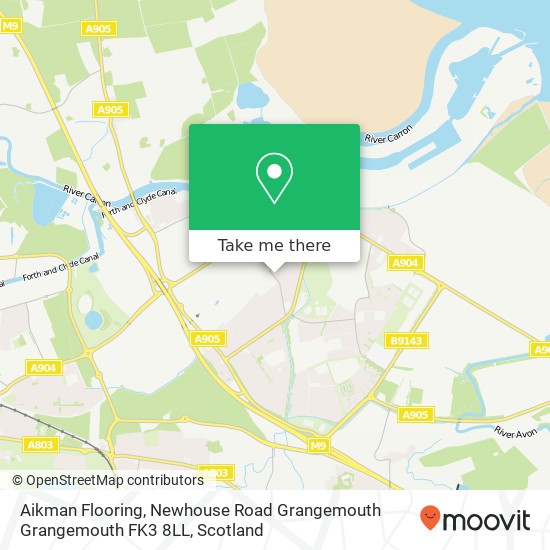 Aikman Flooring, Newhouse Road Grangemouth Grangemouth FK3 8LL map
