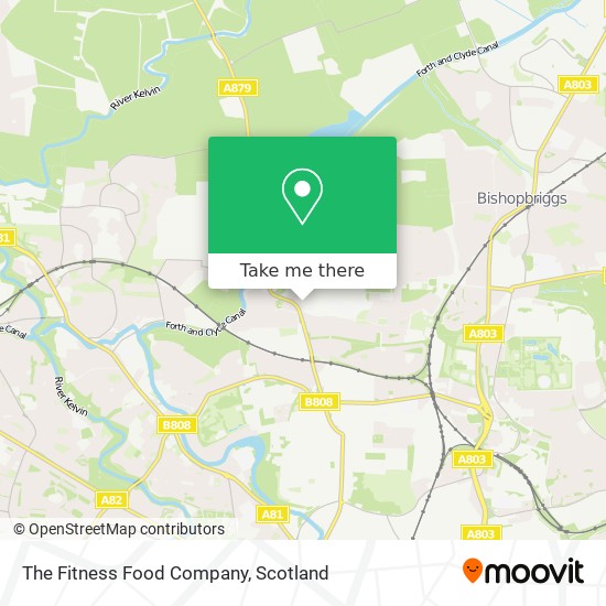 The Fitness Food Company map