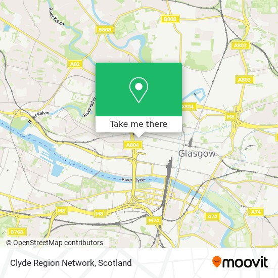 Clyde Region Network map