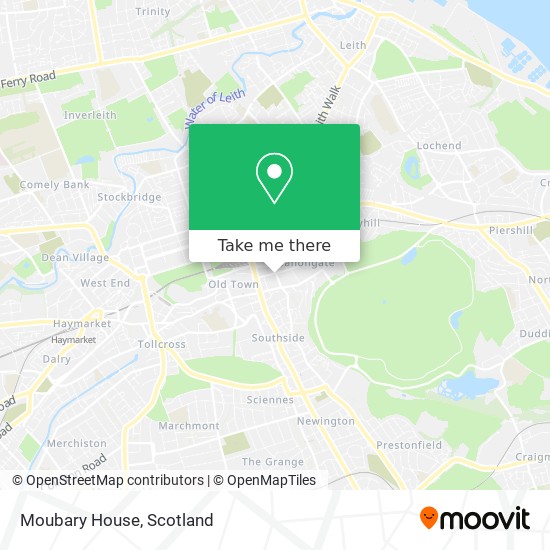 Moubary House map