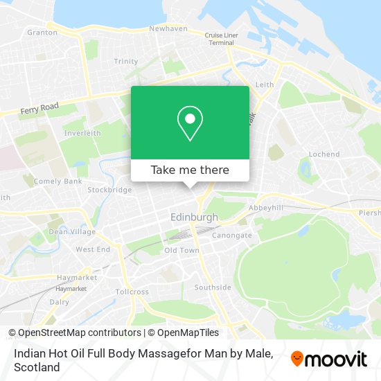 Indian Hot Oil Full Body Massagefor Man by Male map