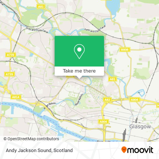 Andy Jackson Sound map